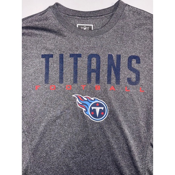 NFL Team Apparel Other - NFL Tennessee Titans Football Long Sleeve Shirt Men's Medium Gray Team Apparel